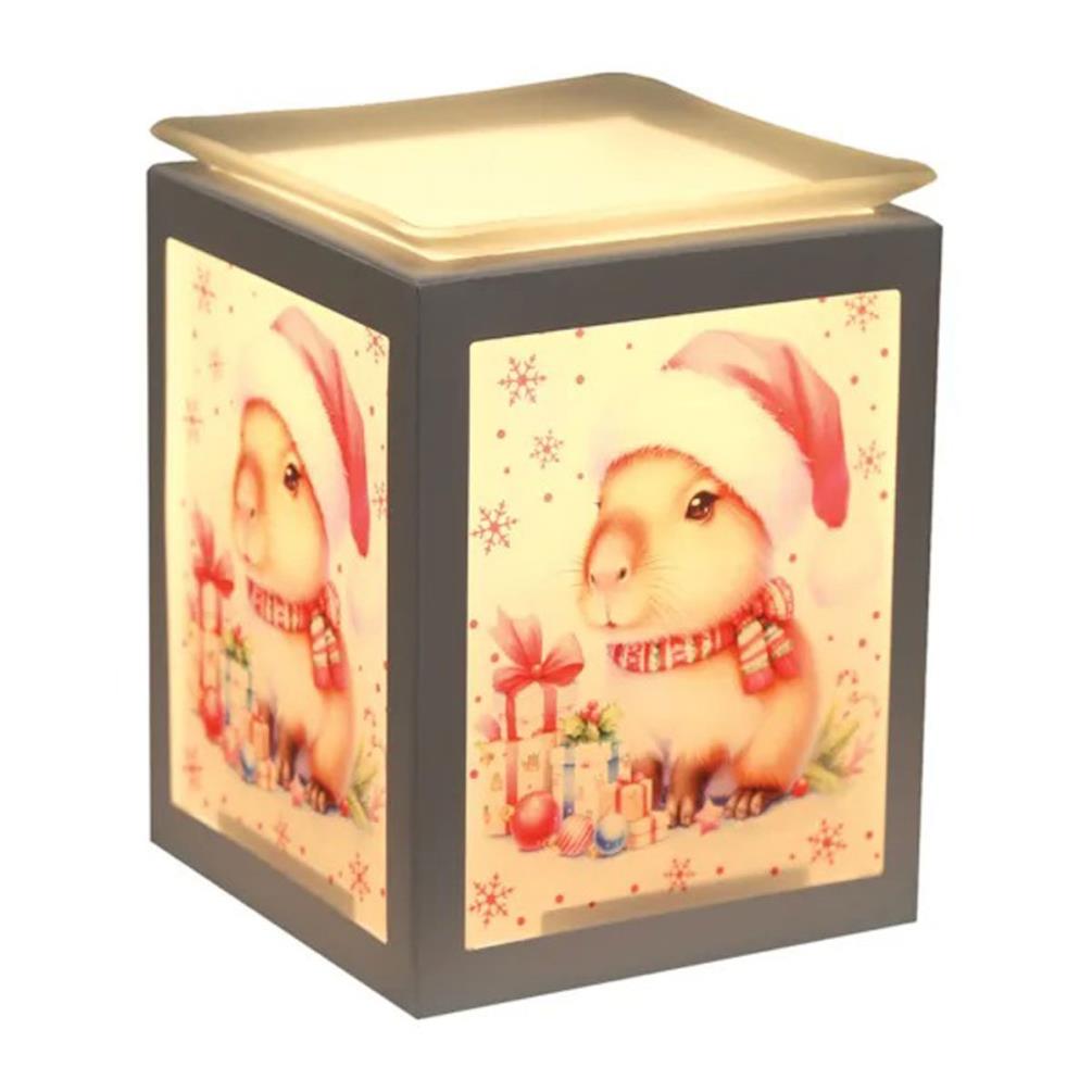 Aroma Christmas Capybara Square Electric Wax Melt Warmer Extra Image 1